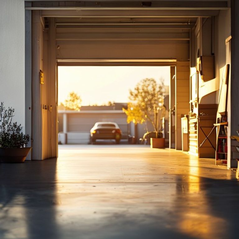 Andrew Chen and Sons Garage Door Repairs LLC — professional Garage Door Repair in Everett, our branded team and work van — Garage Door Repair near me